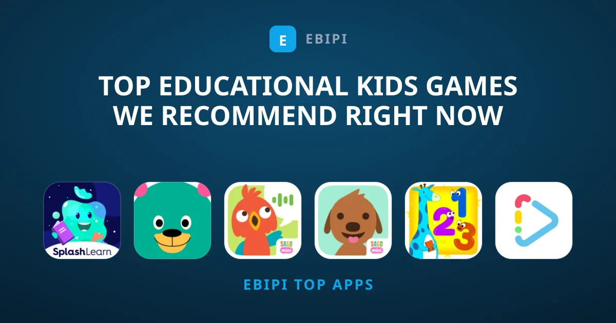 Top Educational Kids Games We Recommend Right Now